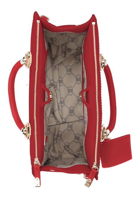 Bauletto a tre scomparti con logo Liu Jo | AA5008E0058X0644